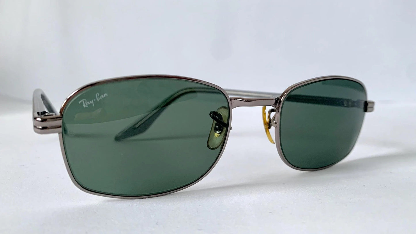 Ray Ban B&L USA vintage sunglasses - W2189 Sidestreet Crosswalk silver metal frames