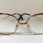 Christian Dior vintage glasses - 2145 gold and brown oversized frames