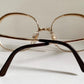 Christian Dior vintage glasses - 2145 gold and brown oversized frames