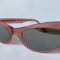 Ray Ban B&L USA vintage sunglasses - cat eye pink mirrored frames W2525 Rituals