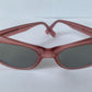 Ray Ban B&L USA vintage sunglasses - cat eye pink mirrored frames W2525 Rituals