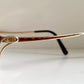 Christian Dior vintage glasses - 2145 gold and brown oversized frames
