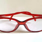 Cobra Optyl 70s vintage glasses - 3083 red frames