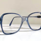 Servin vintage 70s original glasses - blue frames