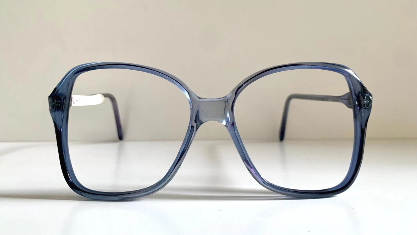 Servin vintage 70s original glasses - blue frames