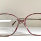 Servin vintage 70s original glasses - pink frames
