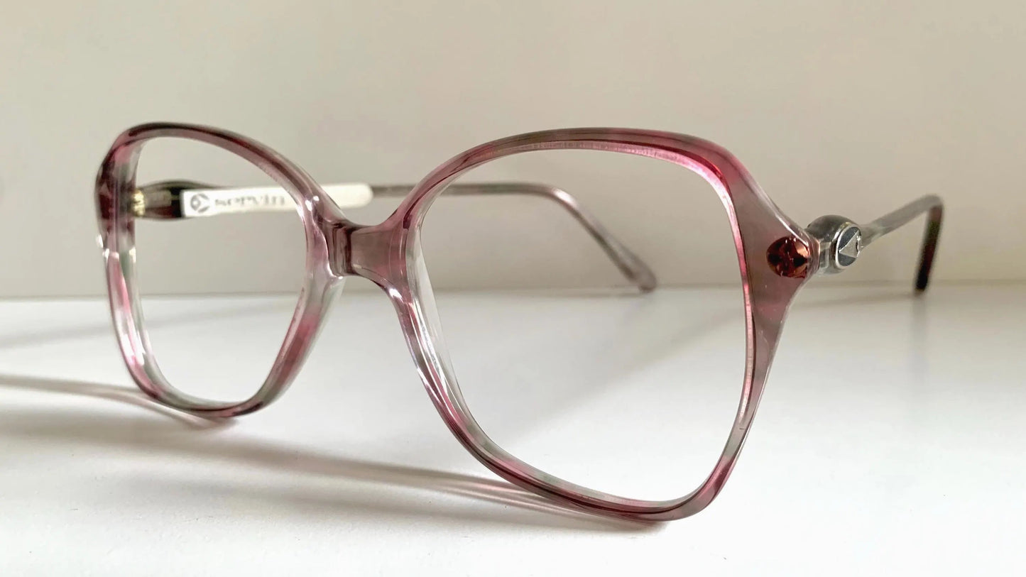 Servin vintage 70s original glasses - pink frames