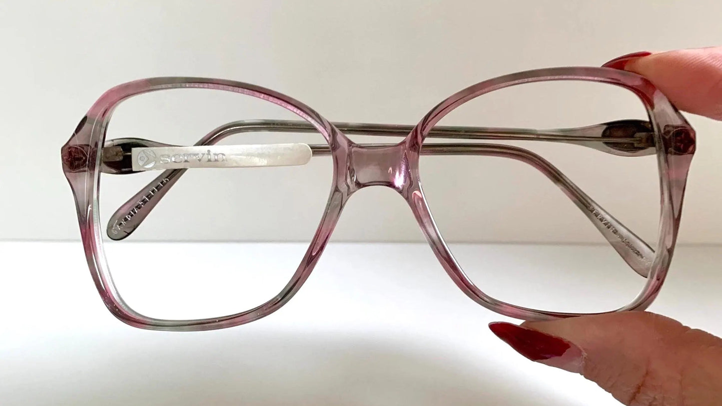 Servin vintage 70s original glasses - pink frames