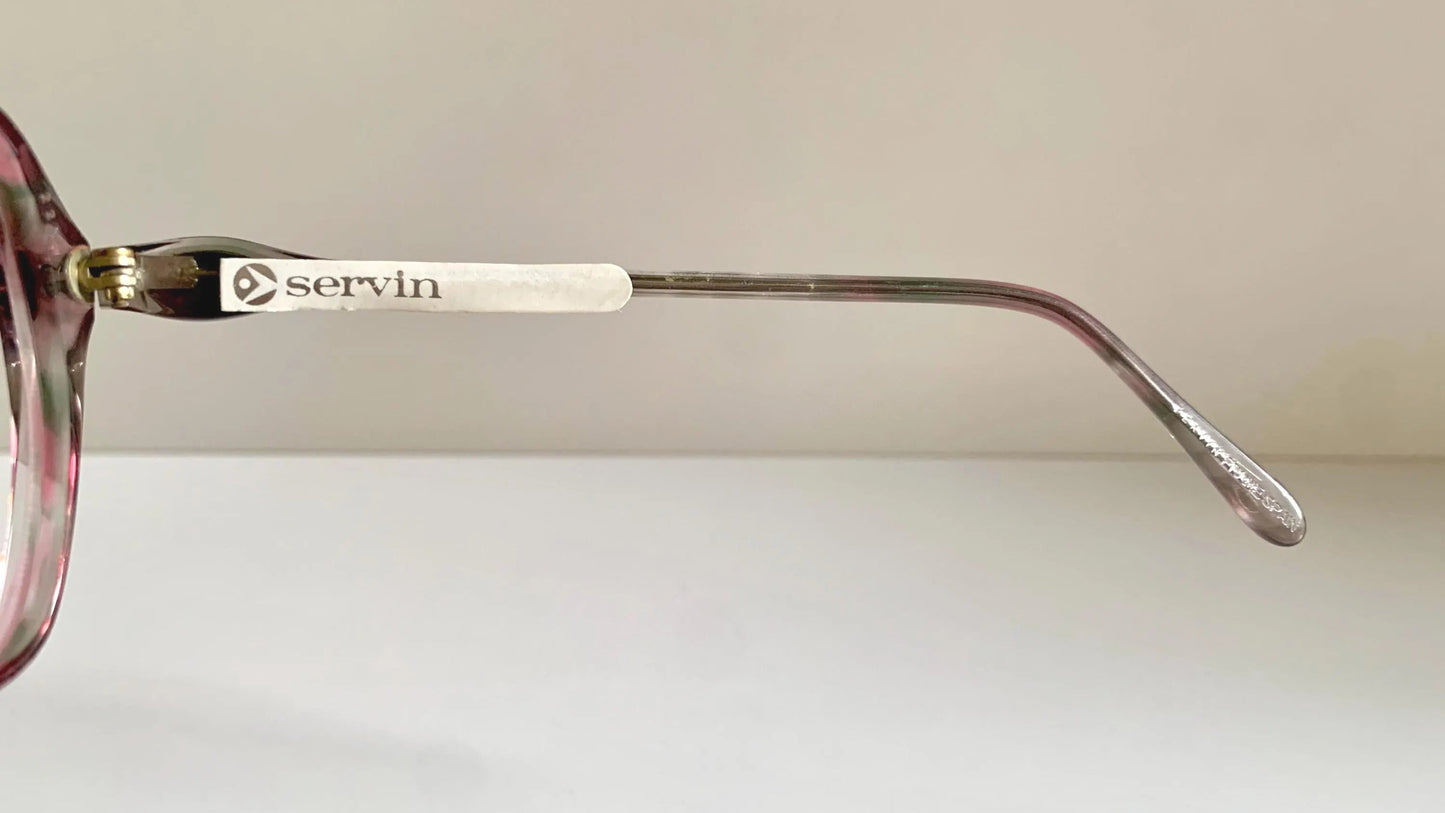 Servin vintage 70s original glasses - pink frames