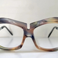 Luxottica vintage frame - 70s NOS original glasses - Small/narrow faces