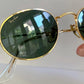 Vintage Ray Ban B&L USA sunglasses - W0976 Classic Oval Gold