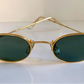 Vintage Ray Ban B&L USA sunglasses - W0976 Classic Oval Gold