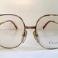 Christian Dior Vintage glasses - 2387 golden metal frames