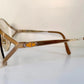 Christian Dior Vintage glasses - 2387 golden metal frames