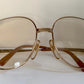 Christian Dior Vintage glasses - 2387 golden metal frames