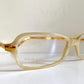 Vintage Gianfranco Ferre 00s frame - white gold filled Y2K eyewear