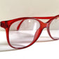 Cobra Optyl 70s vintage glasses - 3083 red frames