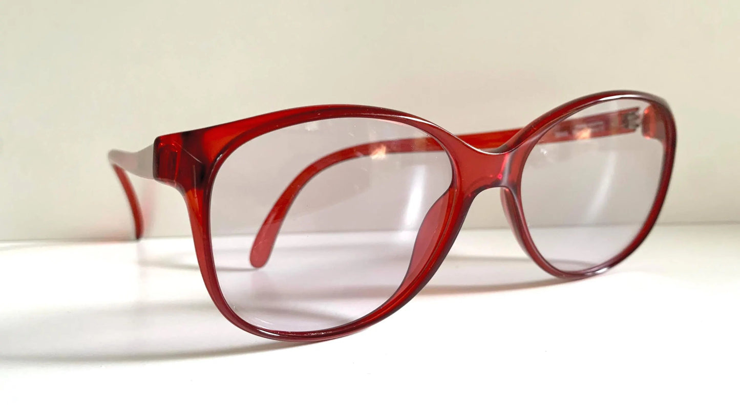 Cobra Optyl 70s vintage glasses - 3083 red frames