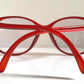 Cobra Optyl 70s vintage glasses - 3083 red frames