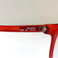 Cobra Optyl 70s vintage glasses - 3083 red frames