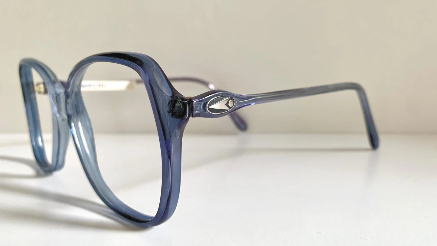Servin vintage 70s original glasses - blue frames