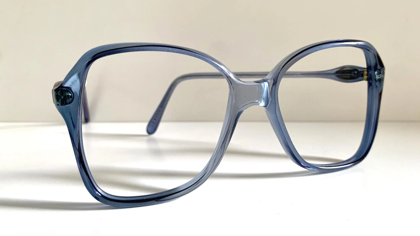Servin vintage 70s original glasses - blue frames
