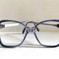 Servin vintage 70s original glasses - blue frames
