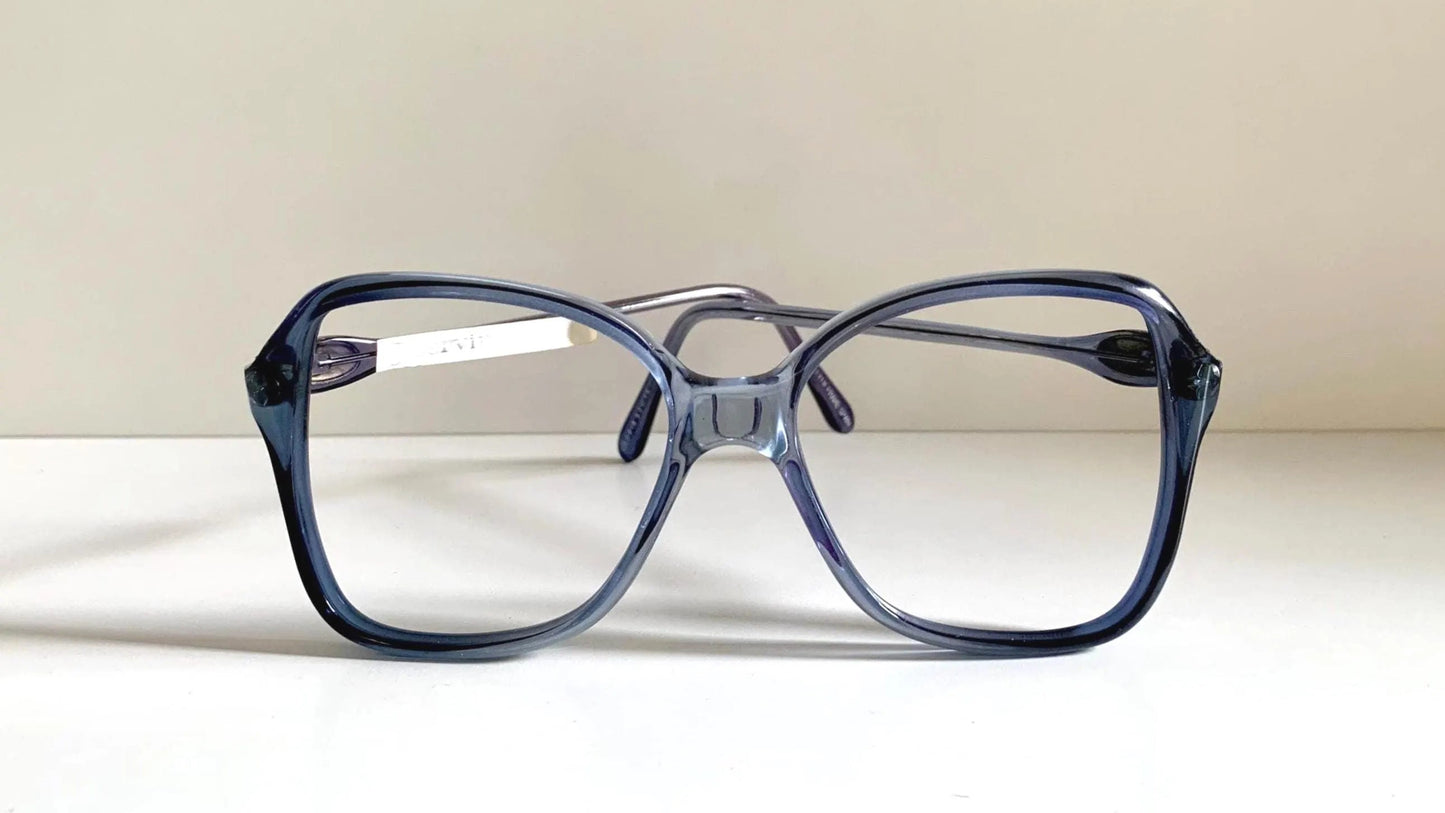 Servin vintage 70s original glasses - blue frames