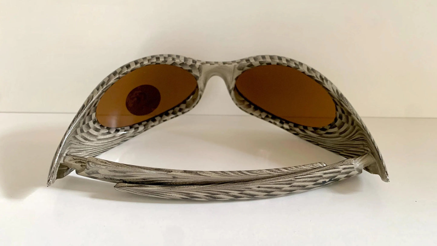 vintage Vuarnet Extreme Maverick's 00s sunglasses - wrap sports frames made in France