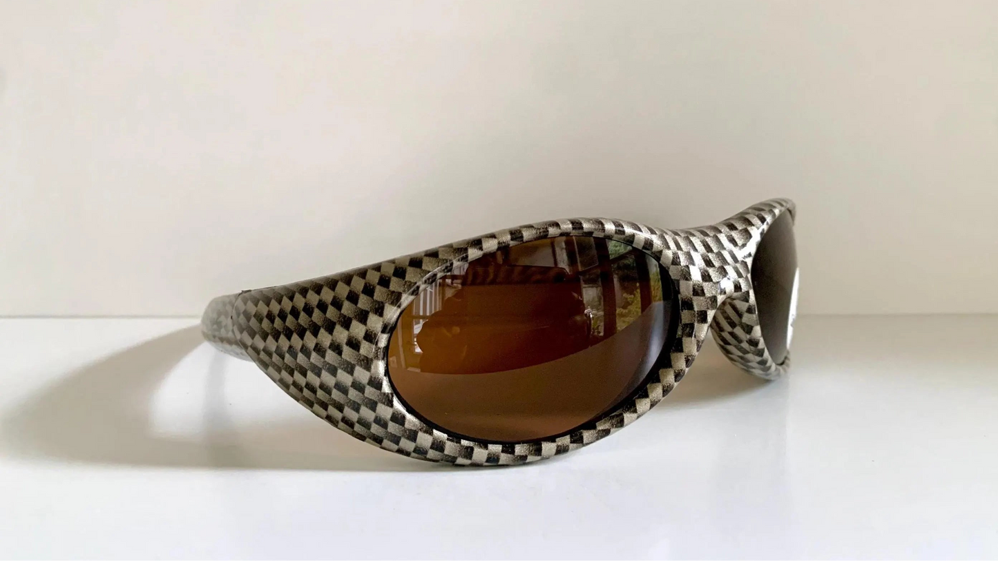 vintage Vuarnet Extreme Maverick's 00s sunglasses - wrap sports frames made in France