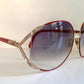 Christian Dior XXL vintage sunglasses - 2250 red 80s frames