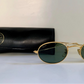 Vintage Ray Ban B&L USA sunglasses - W0976 Classic Oval Gold