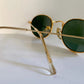 Vintage Ray Ban B&L USA sunglasses - W0976 Classic Oval Gold