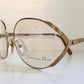 Christian Dior Vintage glasses - 2387 golden metal frames
