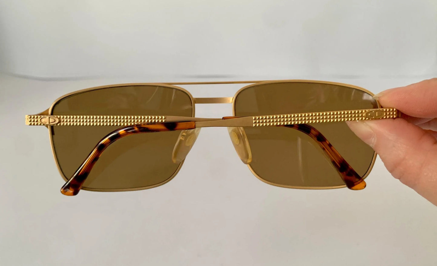 Christian Dior Vintage Sunglasses - 2840 80s golden frames