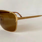 Christian Dior Vintage Sunglasses - 2840 80s golden frames