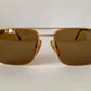 Christian Dior Vintage Sunglasses - 2840 80s golden frames