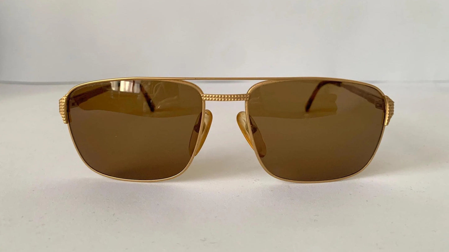 Christian Dior Vintage Sunglasses - 2840 80s golden frames
