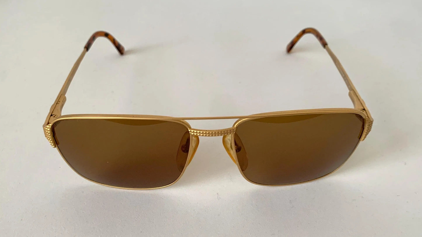 Christian Dior Vintage Sunglasses - 2840 80s golden frames