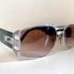 Christian Dior Vintage Sunglasses - 80s 2562 silver mask frames