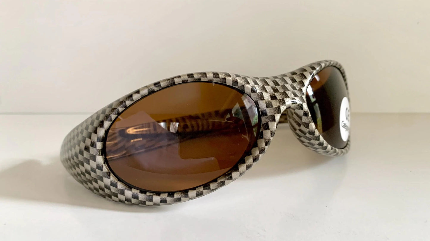 vintage Vuarnet Extreme Maverick's 00s sunglasses - wrap sports frames made in France