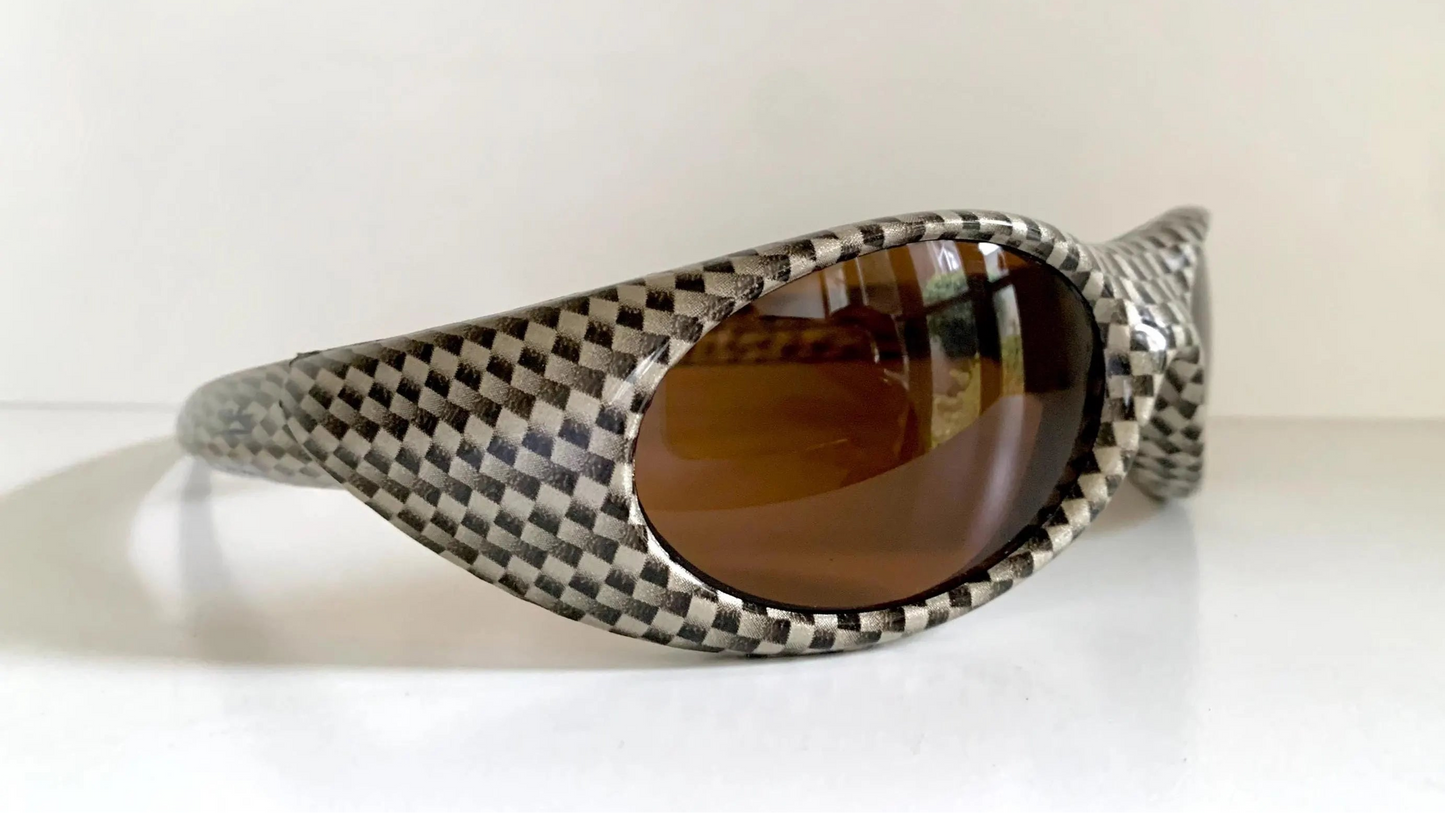 vintage Vuarnet Extreme Maverick's 00s sunglasses - wrap sports frames made in France