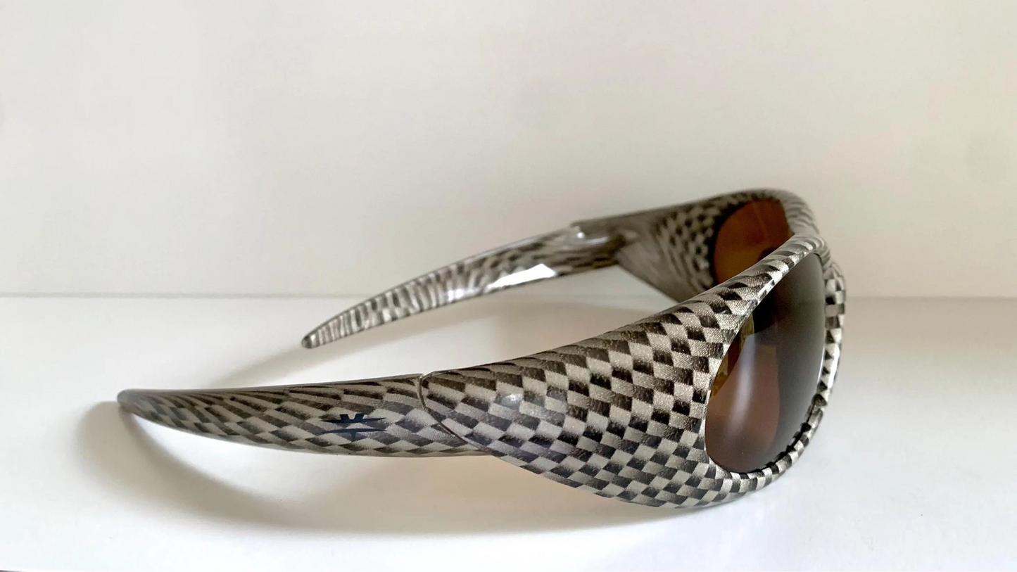vintage Vuarnet Extreme Maverick's 00s sunglasses - wrap sports frames made in France