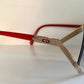 Christian Dior XXL vintage sunglasses - 2250 red 80s frames