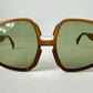 Saphira vintage sunglasses - XL oversized 70s original frames