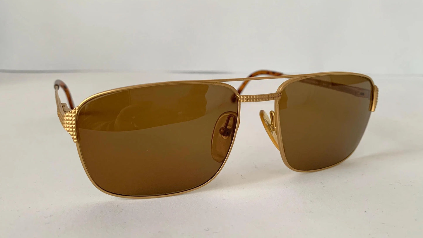 Christian Dior Vintage Sunglasses - 2840 80s golden frames