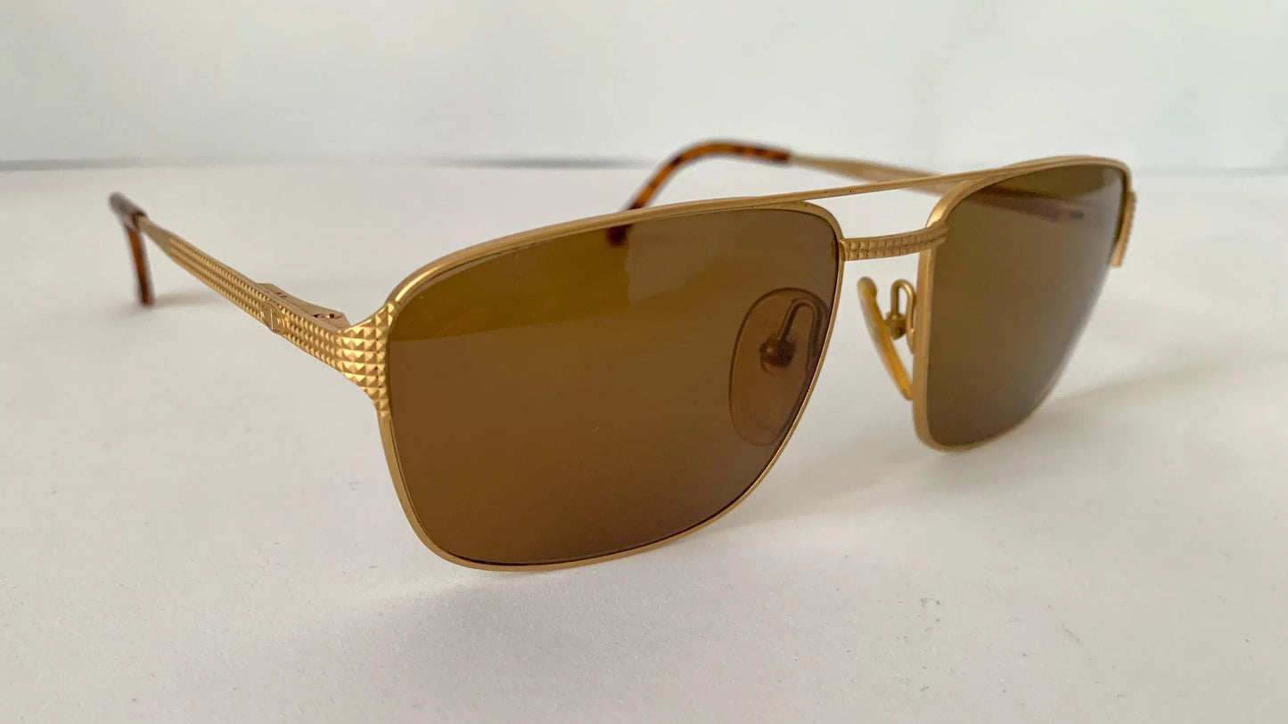 Christian Dior Vintage Sunglasses - 2840 80s golden frames