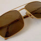 Christian Dior Vintage Sunglasses - 2840 80s golden frames