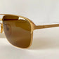 Christian Dior Vintage Sunglasses - 2840 80s golden frames