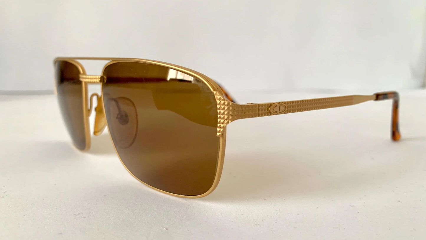 Christian Dior Vintage Sunglasses - 2840 80s golden frames